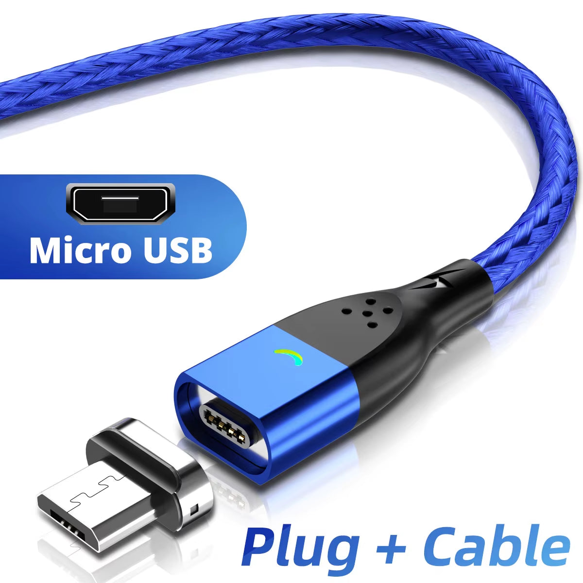Magnetic Cable Type C Magnetic Charge Cable Micro USB Magnet Charger Cable for Xiaomi Samsung Huawei Mobile Phone Cables