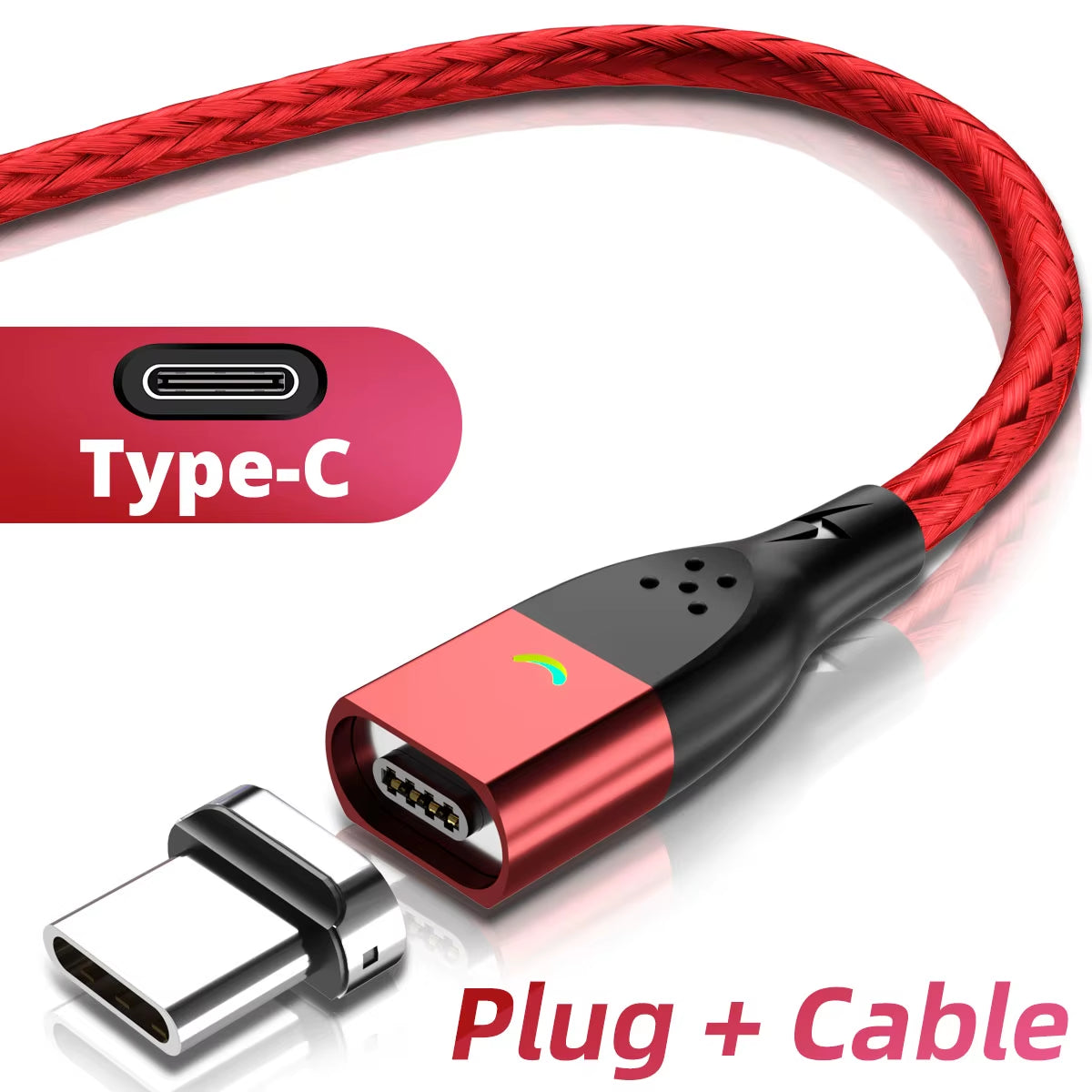 Magnetic Cable Type C Magnetic Charge Cable Micro USB Magnet Charger Cable for Xiaomi Samsung Huawei Mobile Phone Cables