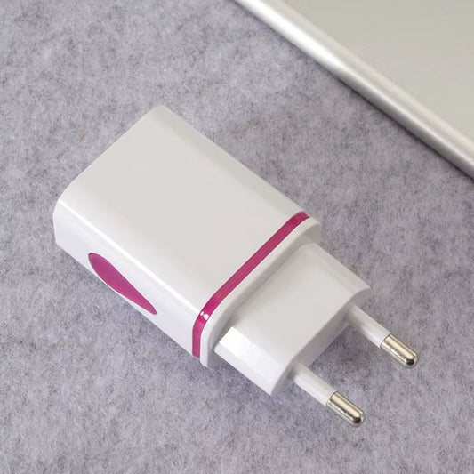 USB Charger LED Travel Fast Charging Adapter Portable Dual Wall Charger Mobile Phone Chargers for Iphone13 12 Samsung S21 Xiaomi