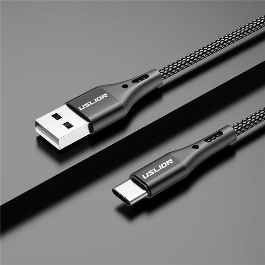 5A USB Type C Data Cable for Samsung S10 S20 Xiaomi Mi 11 Type C Cable USB C Charger Fast Charging Mobile Phone Chargers