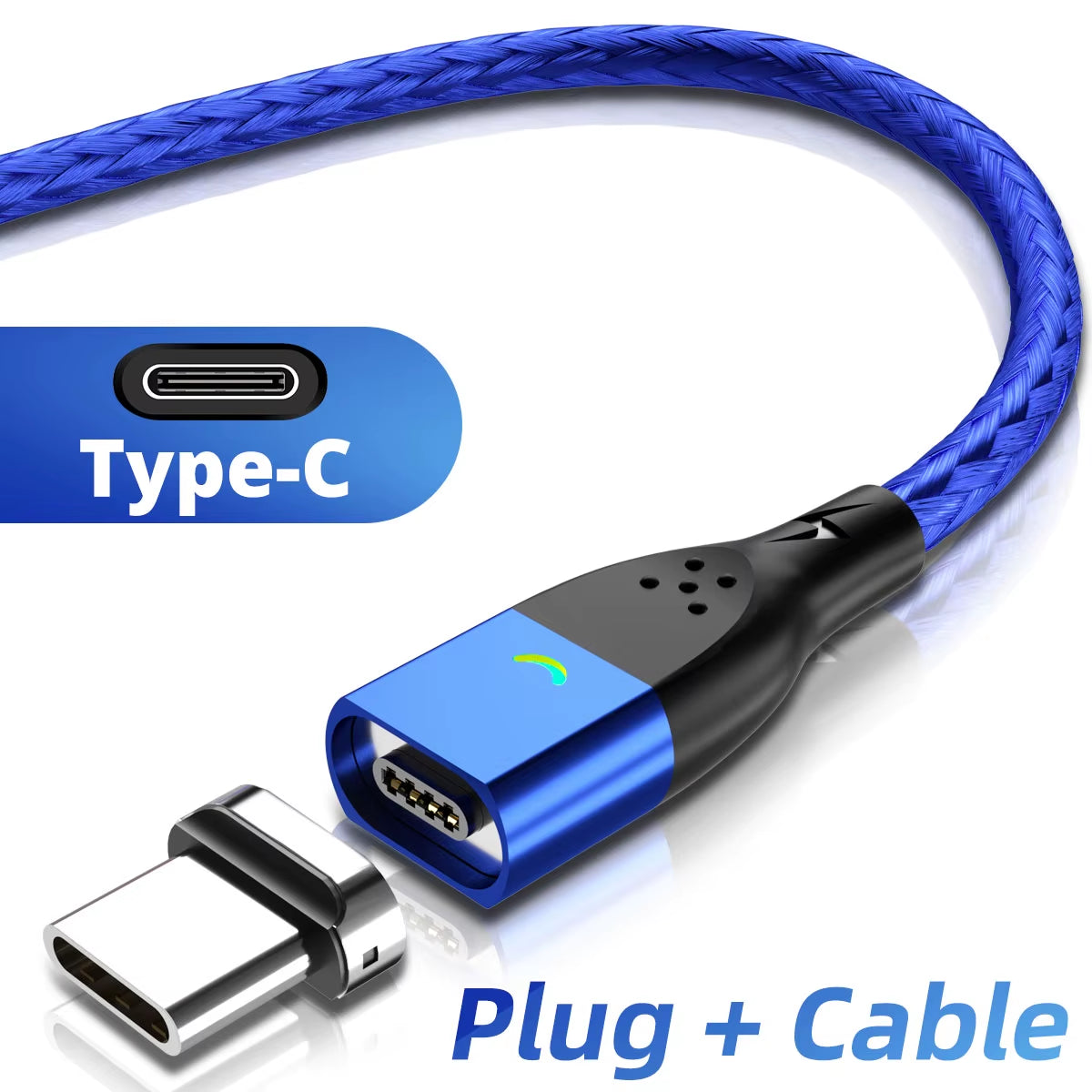 Magnetic Cable Type C Magnetic Charge Cable Micro USB Magnet Charger Cable for Xiaomi Samsung Huawei Mobile Phone Cables