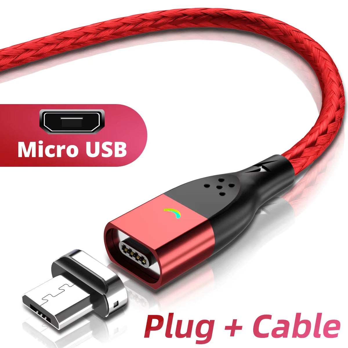 Magnetic Cable Type C Magnetic Charge Cable Micro USB Magnet Charger Cable for Xiaomi Samsung Huawei Mobile Phone Cables