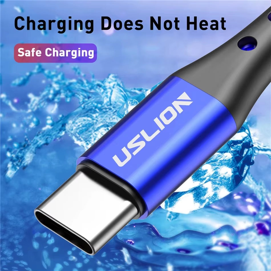 5A USB Type C Data Cable for Samsung S10 S20 Xiaomi Mi 11 Type C Cable USB C Charger Fast Charging Mobile Phone Chargers